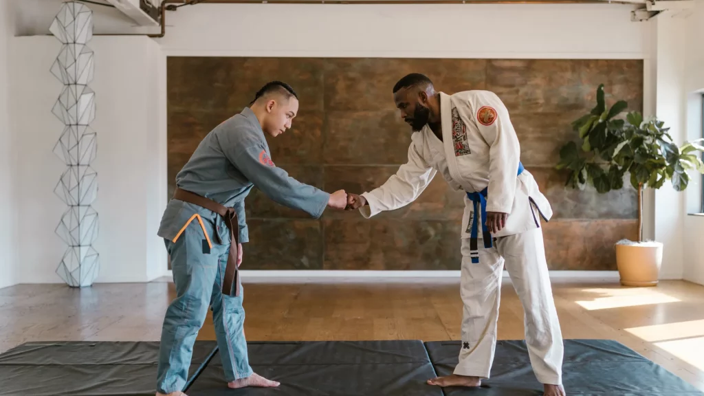 Le salut du judo