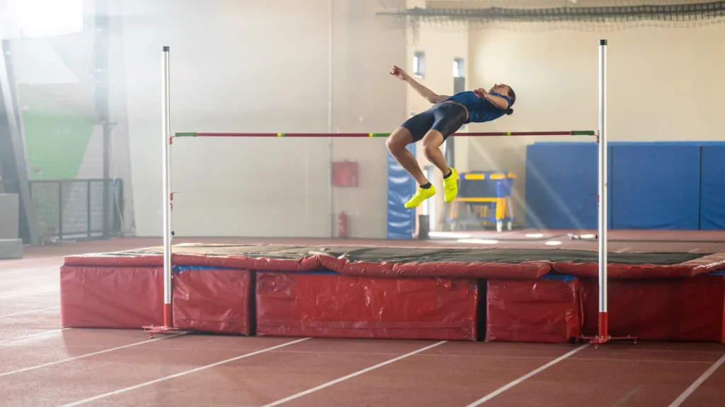 high jump training