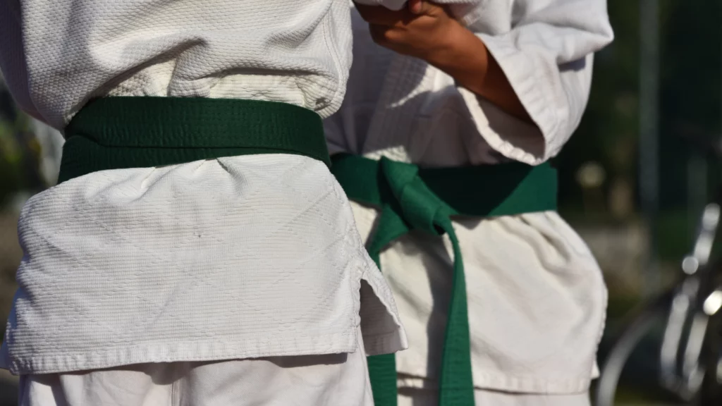 Ceinture de Judo verte