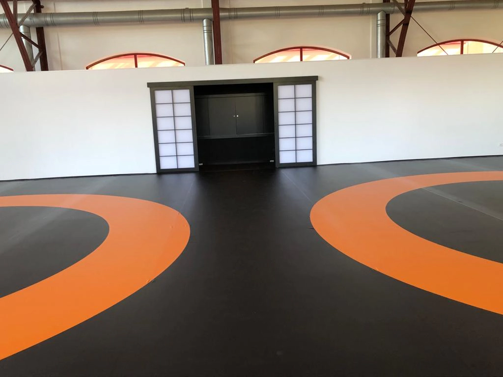 Telo copertura area combattimento in pvc (2)
