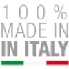 badge 100% fabriqué en Italie